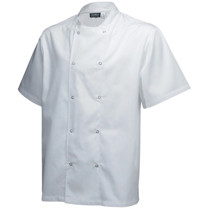 Picture of Large White Chefs Jacket SS