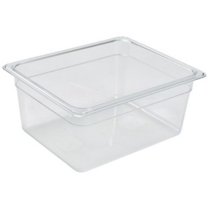 Clear Gastronorm Food Pan 1/2 (150mm Deep)