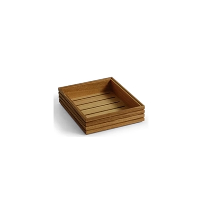 Picture of Craster Flow Rustic Tray Tall 1.2 Oak