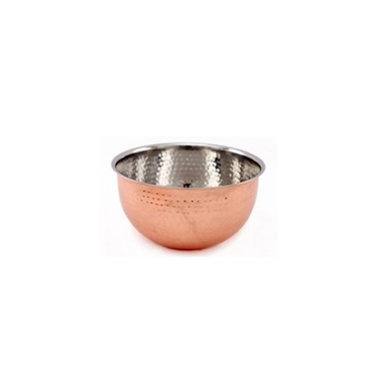 Picture of Bowl Medium Hammered Copper H11x20cm