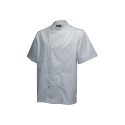 Picture of Large White Chefs Jacket SS