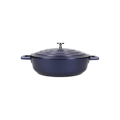 Picture of Masterclass Casserole Dish with Lid Blue 4L